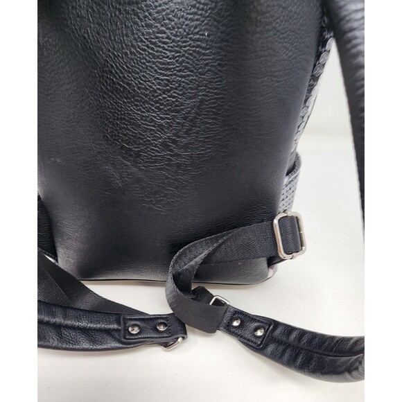 Loungefly Disney Parks Minnie Mouse Sequined Black Polka-Dot Backpack Mouse Ears - Picture 11 of 15